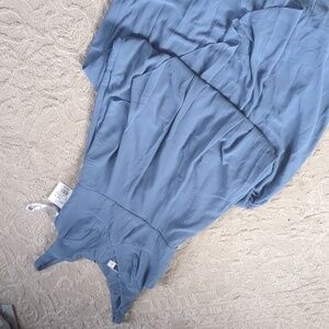 David's Bridal Steel Blue - Size 10